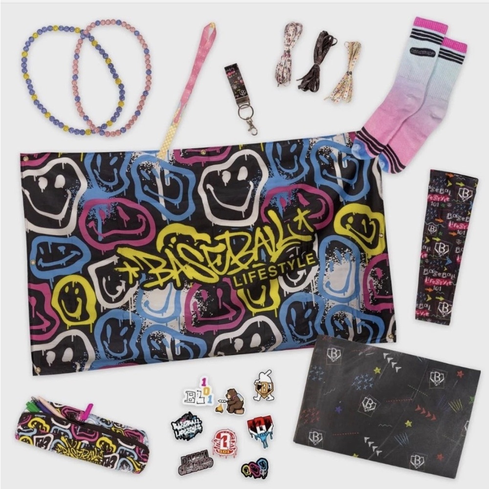 Baseball Lifestyle back to school supply kit